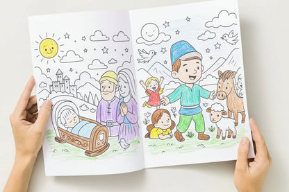 Mein erstes Malbuch A4 inkl. Farbstifte Set