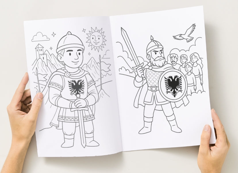 Mein erstes Malbuch A4 inkl. Farbstifte Set