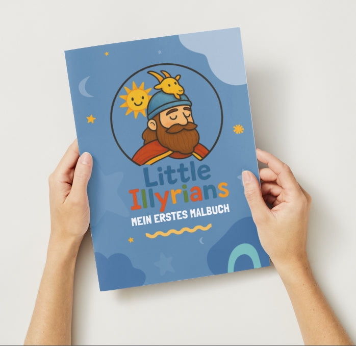 Mein erstes Malbuch A4 inkl. Farbstifte Set