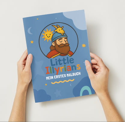 Mein erstes Malbuch A4 inkl. Farbstifte Set