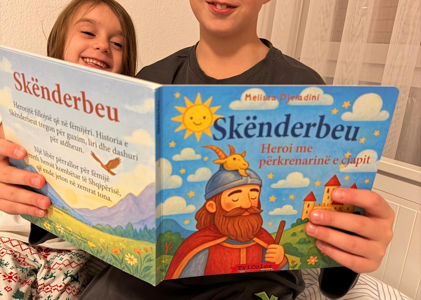 Kinderbuch - Skënderbeg der Held mit dem Ziegenhelm