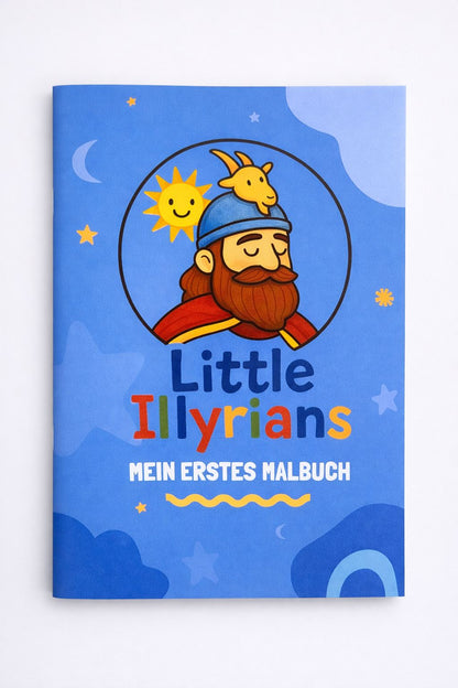 Mein erstes Malbuch A4 inkl. Farbstifte Set