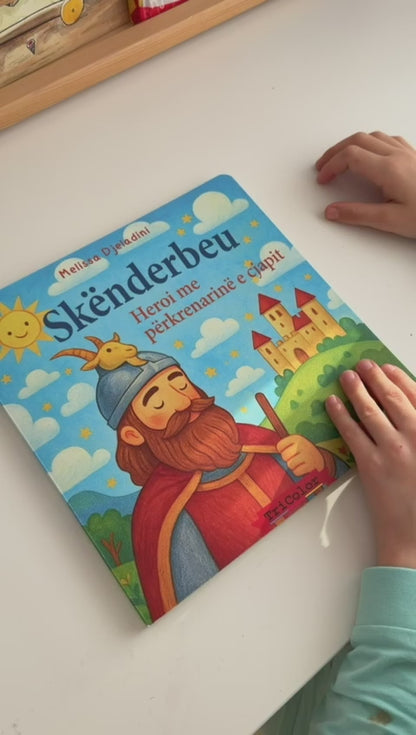 Kinderbuch - Skënderbeg der Held mit dem Ziegenhelm